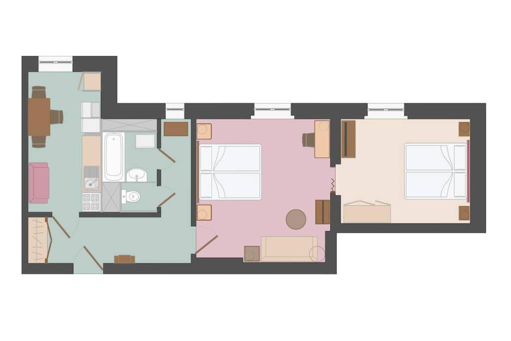 Contimarienbad Apartman Kültér fotó